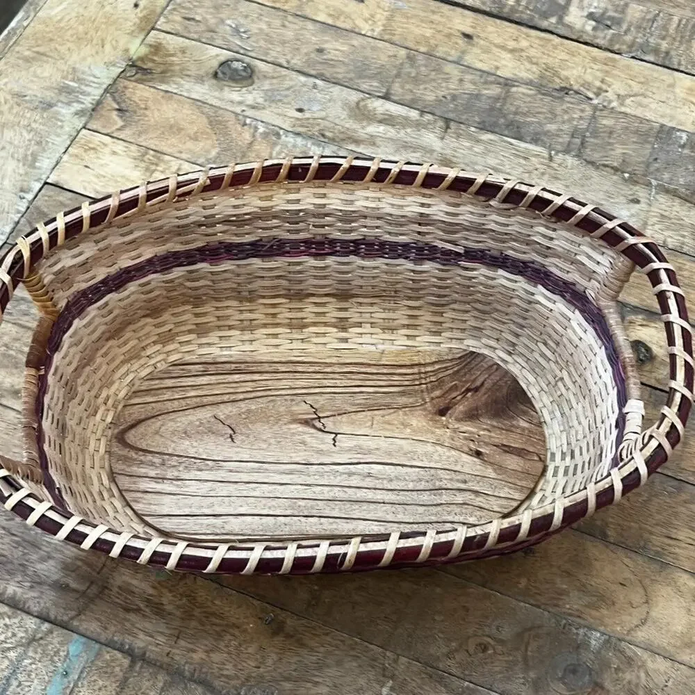 Handwoven Hazel Basket 12.5